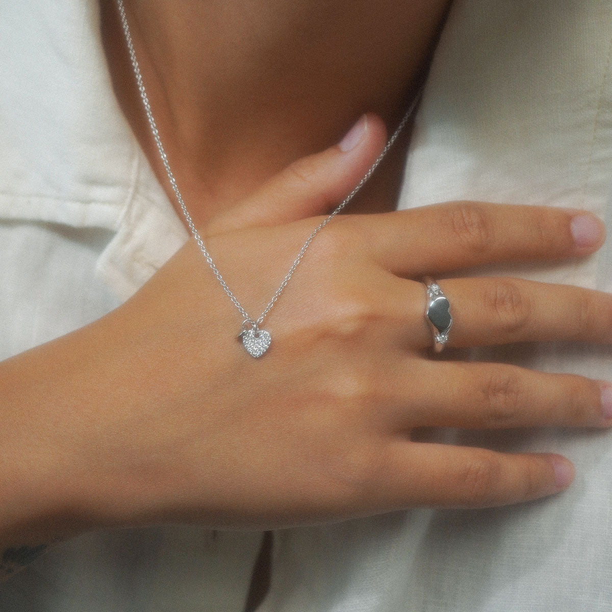 Lumiere Pave Necklace