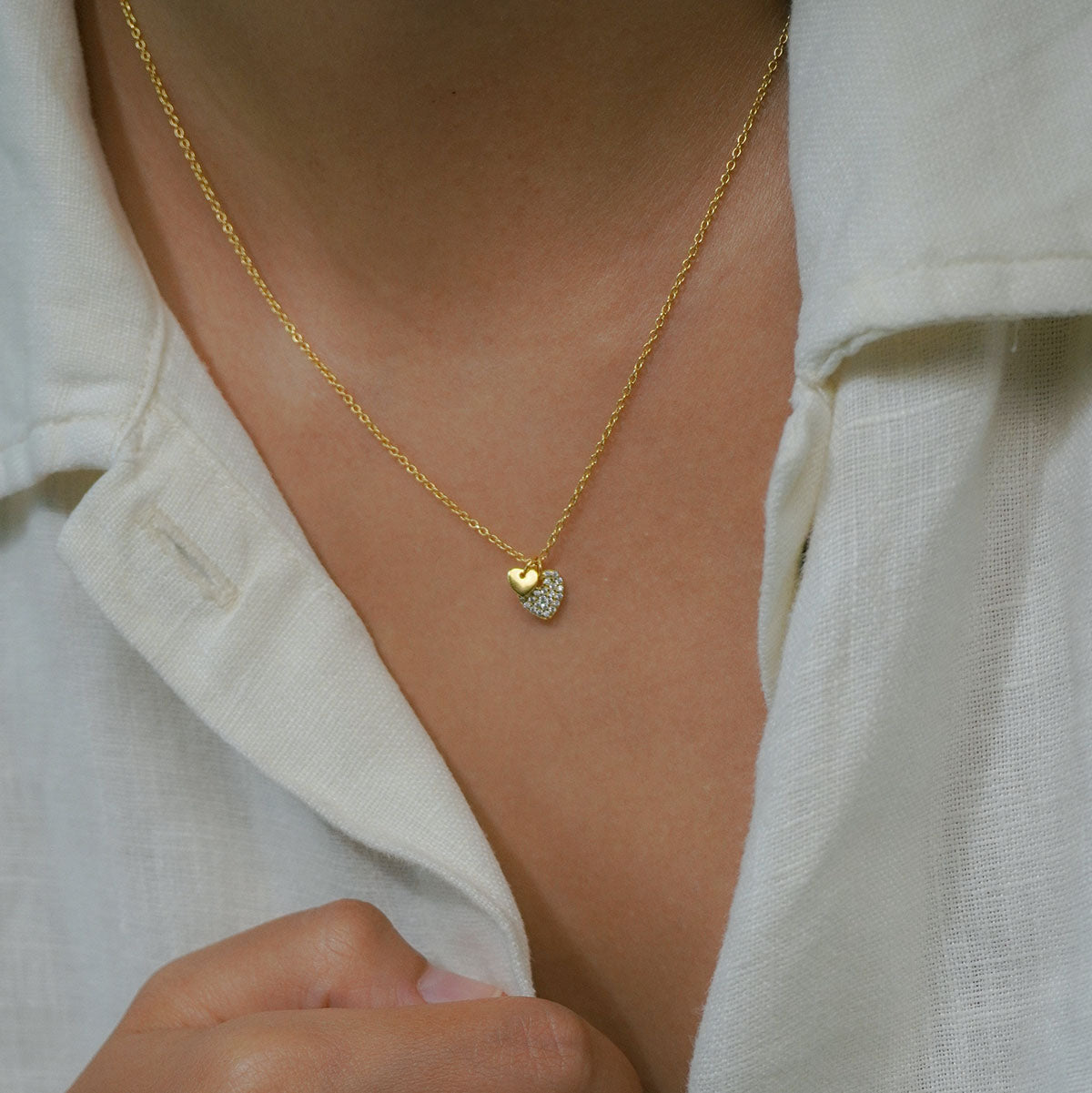 Lumiere Pave Necklace