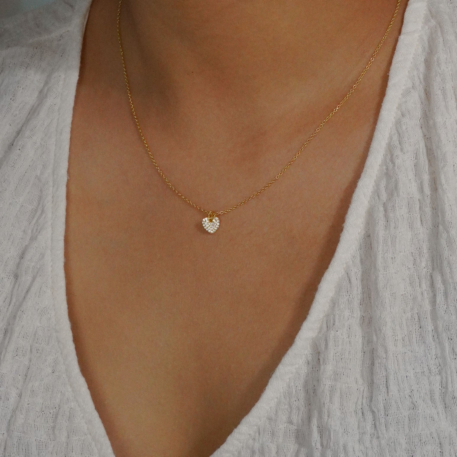 Lumiere Pave Necklace