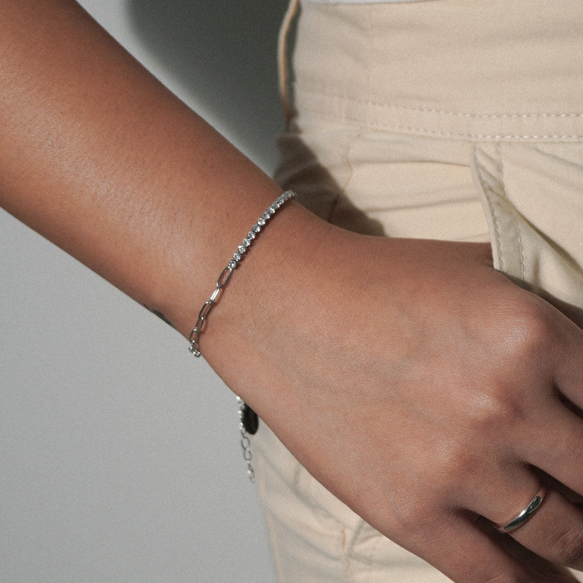 Link Tennis Bracelet