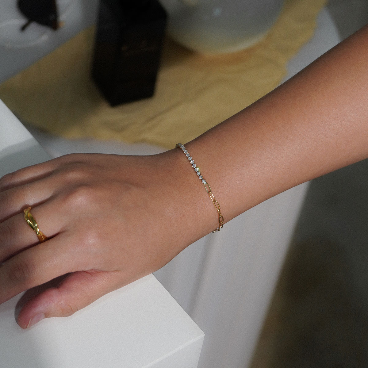 Link Tennis Bracelet