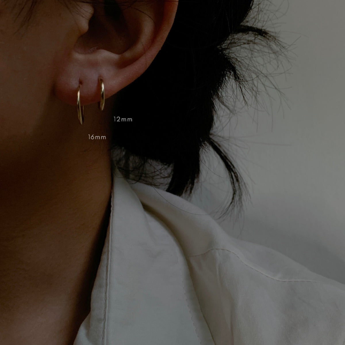 Eternal Hoops (Gold Filled)